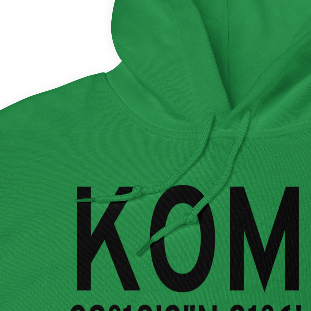 Ormond Beach Municipal Airport (KOMN) ICAO Hoodie Sweatshirt 