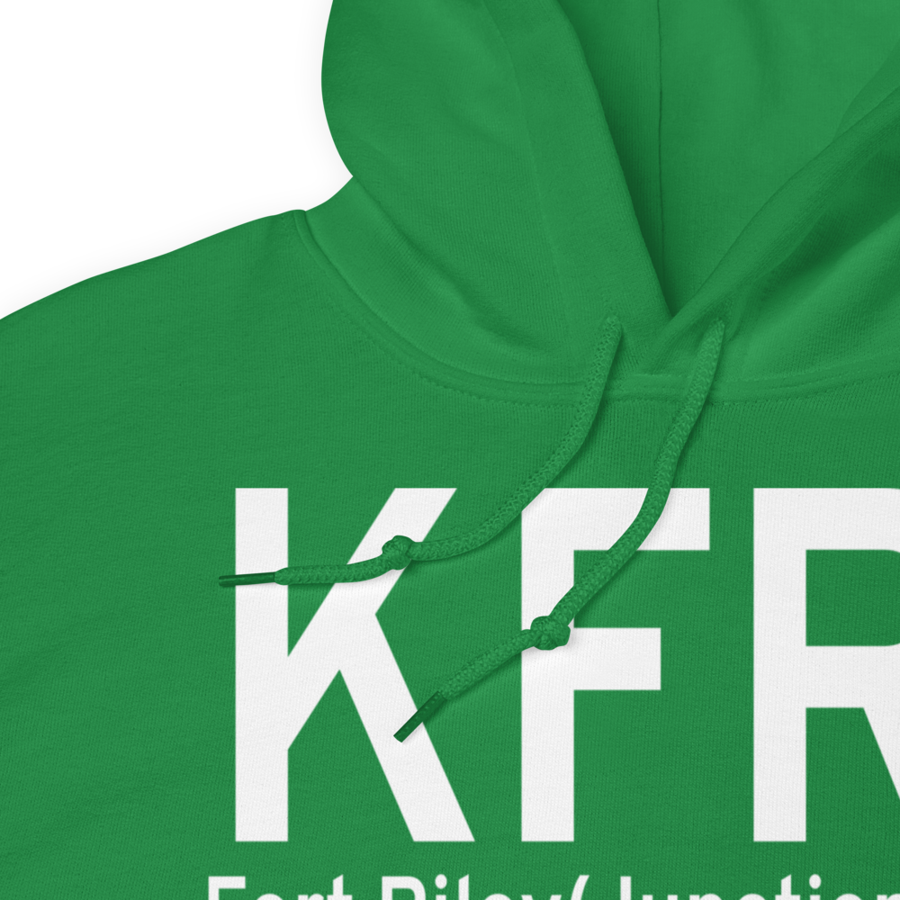 Marshall Army Air Field (KFRI) ICAO Hoodie Sweatshirt 