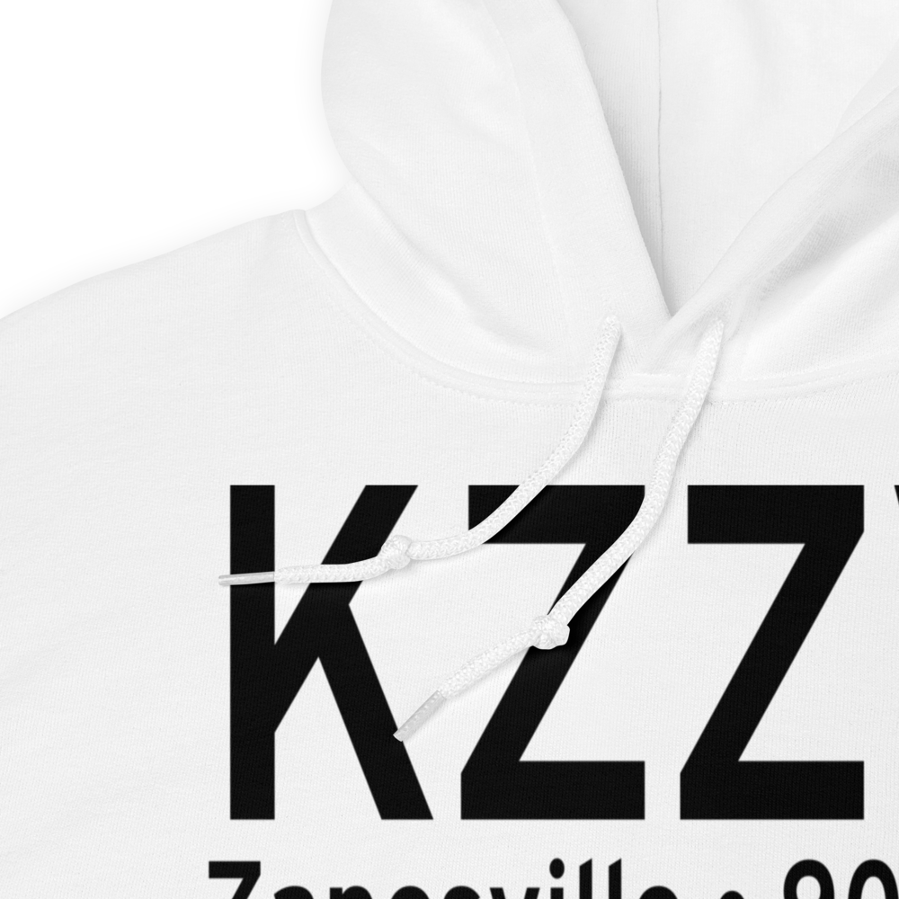 Zanesville Municipal Airport (KZZV) ICAO Hoodie Sweatshirt 