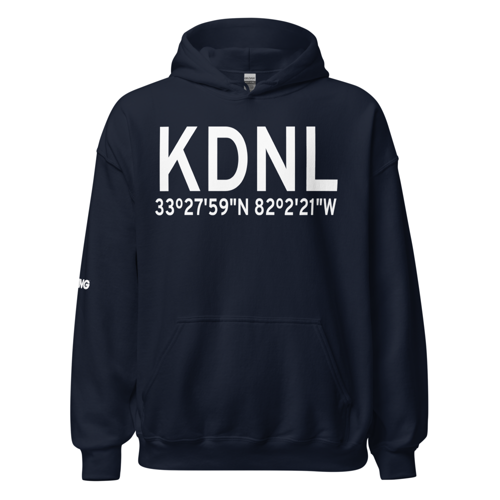 Daniel Field (KDNL) ICAO Hoodie Sweatshirt 