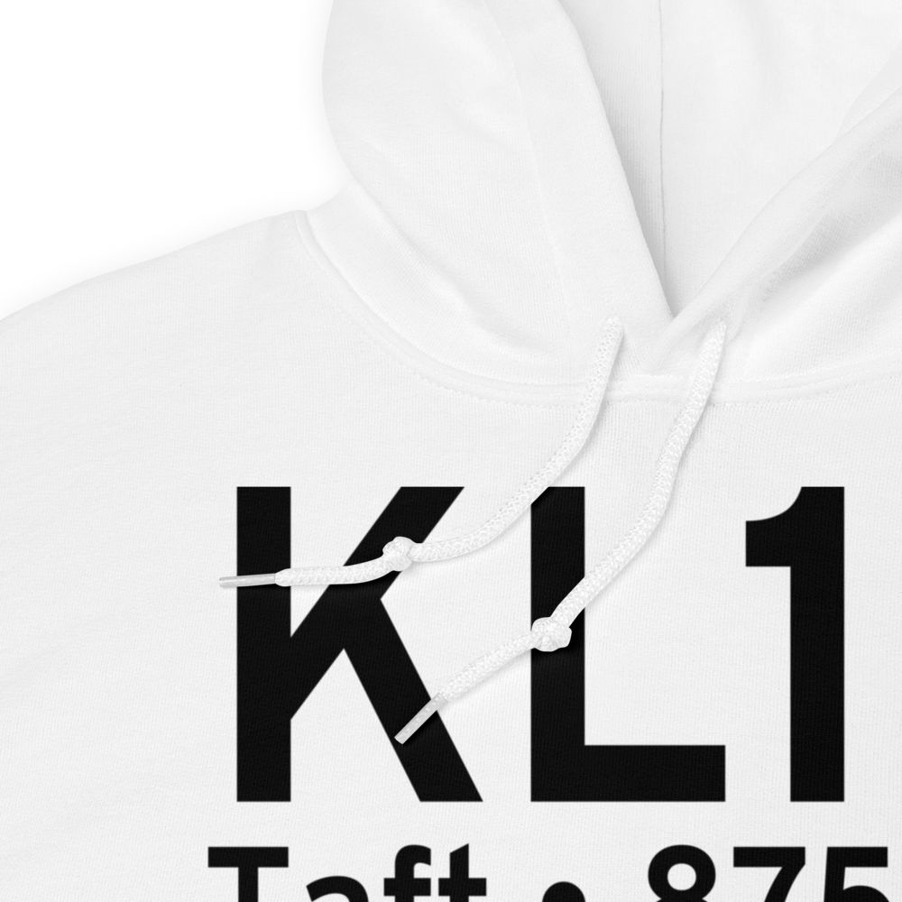Taft Kern County Airport (KL17) ICAO Hoodie Sweatshirt 