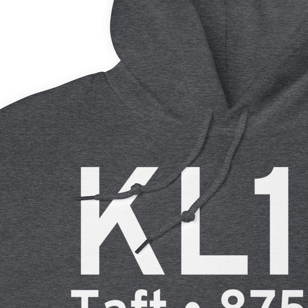 Taft Kern County Airport (KL17) ICAO Hoodie Sweatshirt 