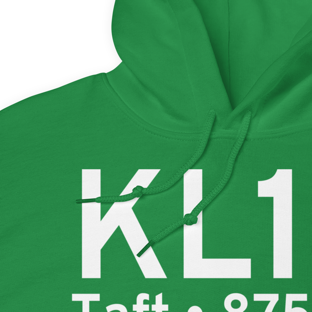 Taft Kern County Airport (KL17) ICAO Hoodie Sweatshirt 