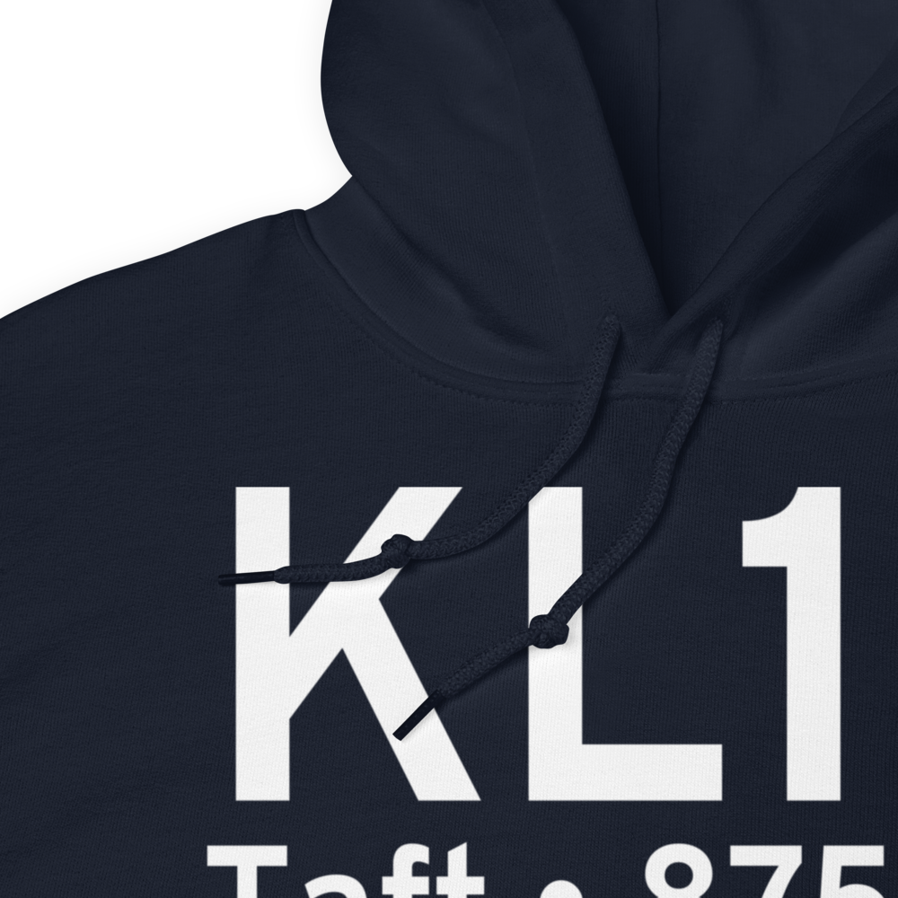 Taft Kern County Airport (KL17) ICAO Hoodie Sweatshirt 