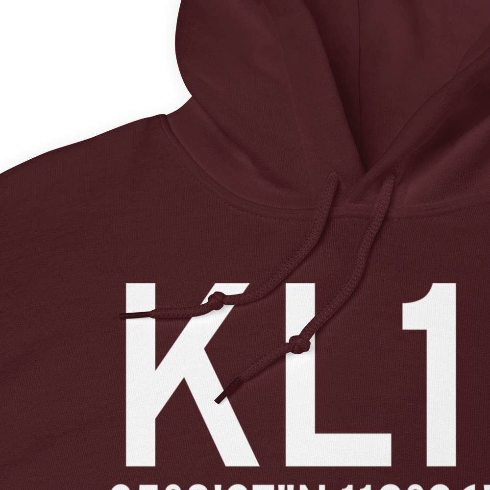 Taft Kern County Airport (KL17) ICAO Hoodie Sweatshirt 