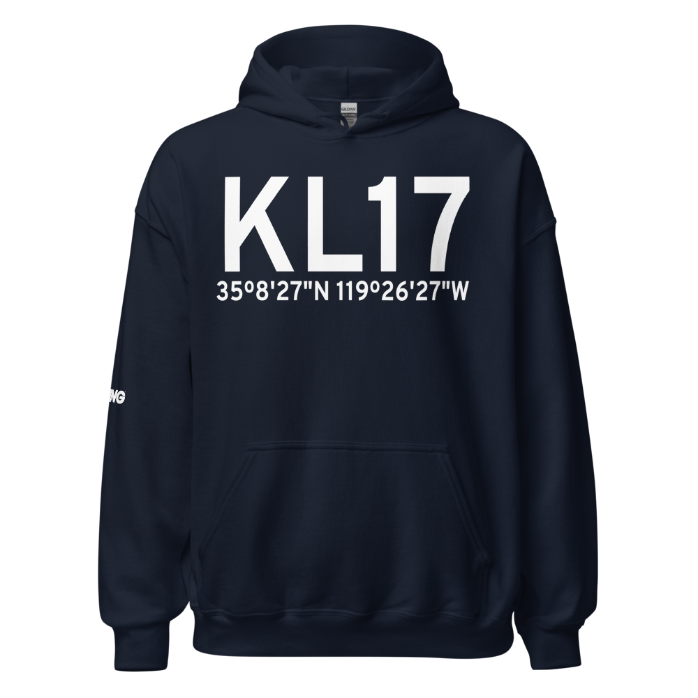 Taft Kern County Airport (KL17) ICAO Hoodie Sweatshirt 