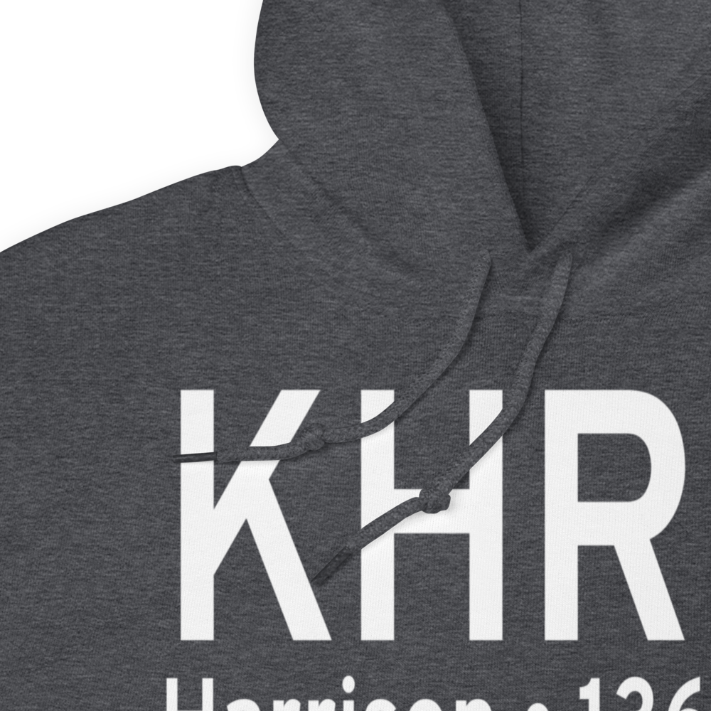 Boone County Airport (KHRO) ICAO Hoodie Sweatshirt 