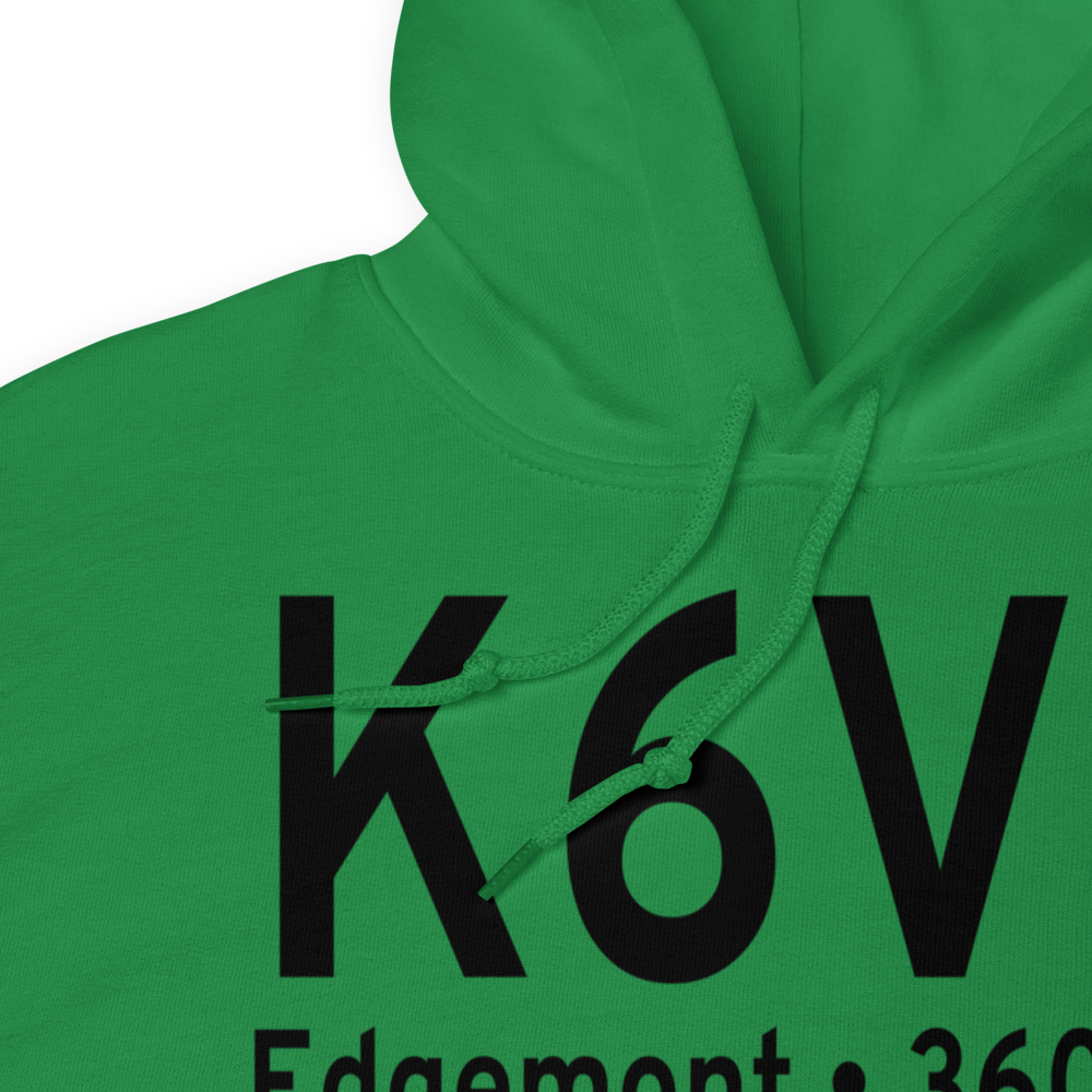 Edgemont Municipal Airport (K6V0) ICAO Hoodie Sweatshirt 
