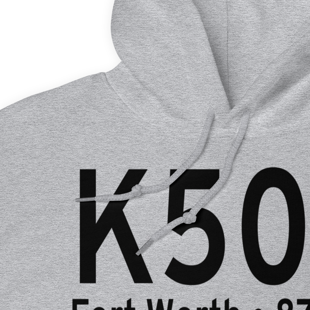 Bourland Field (K50F) ICAO Hoodie Sweatshirt 