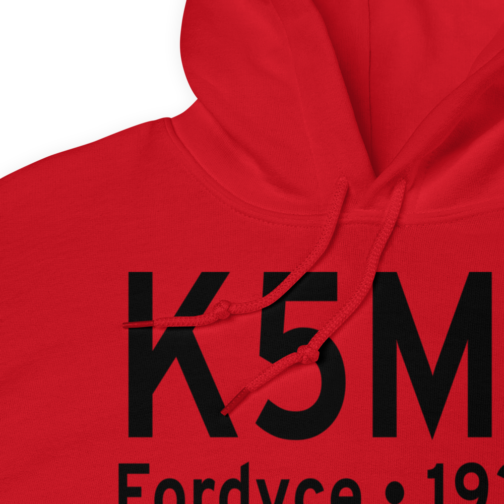 Fordyce Municipal Airport (K5M4) ICAO Hoodie Sweatshirt 