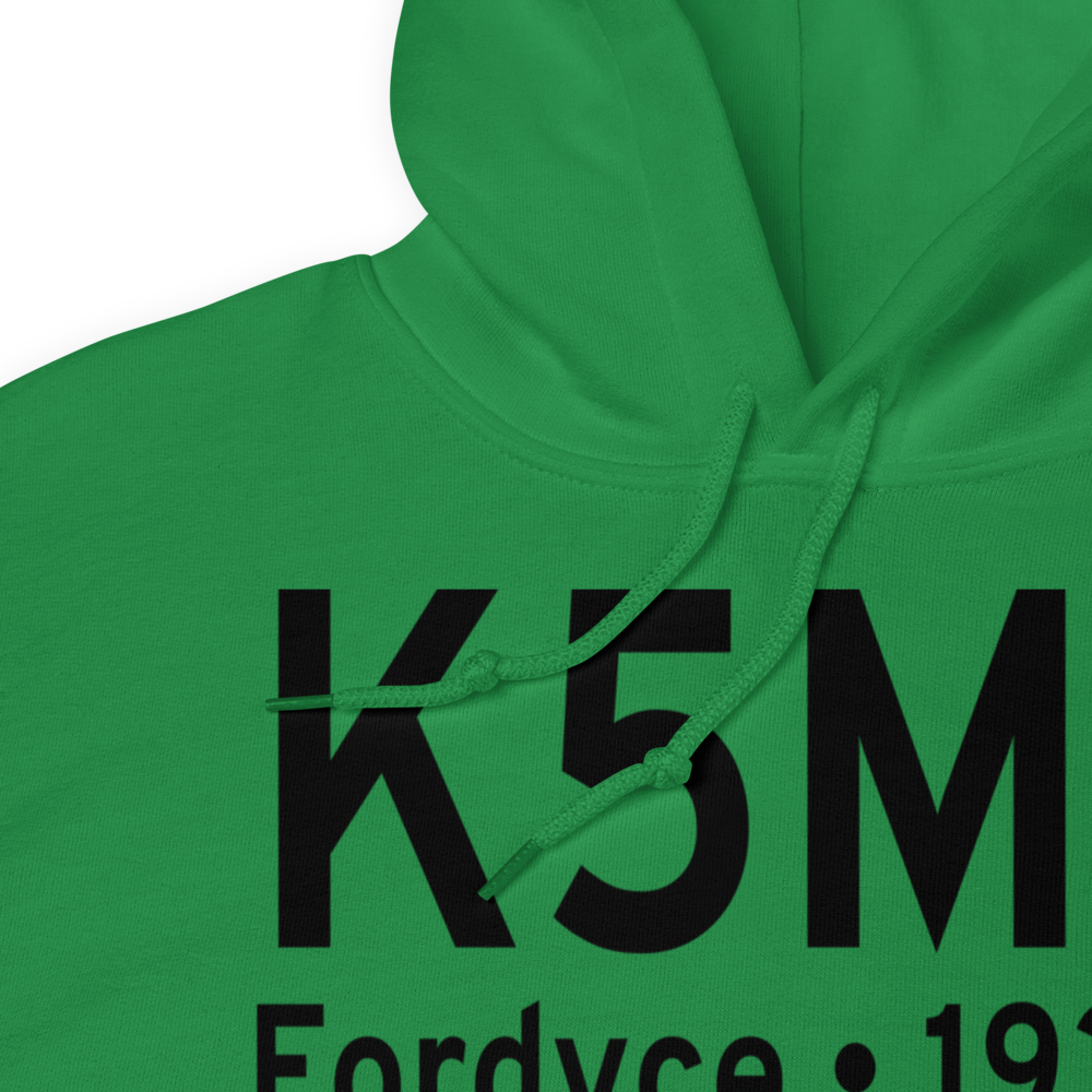 Fordyce Municipal Airport (K5M4) ICAO Hoodie Sweatshirt 