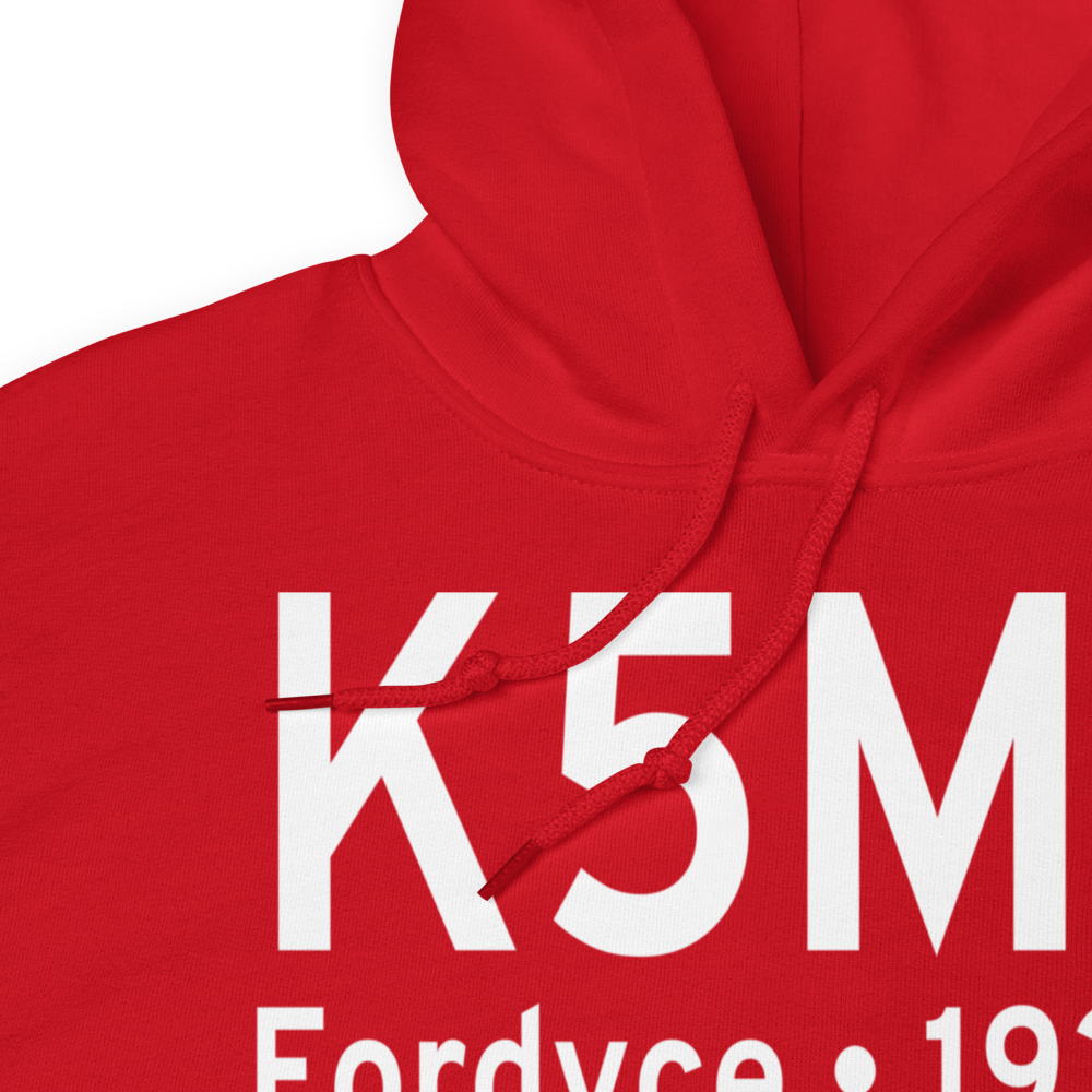 Fordyce Municipal Airport (K5M4) ICAO Hoodie Sweatshirt 