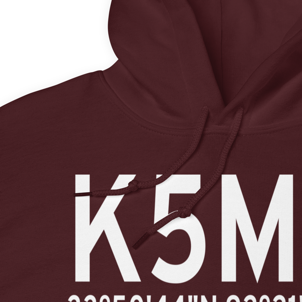 Fordyce Municipal Airport (K5M4) ICAO Hoodie Sweatshirt 