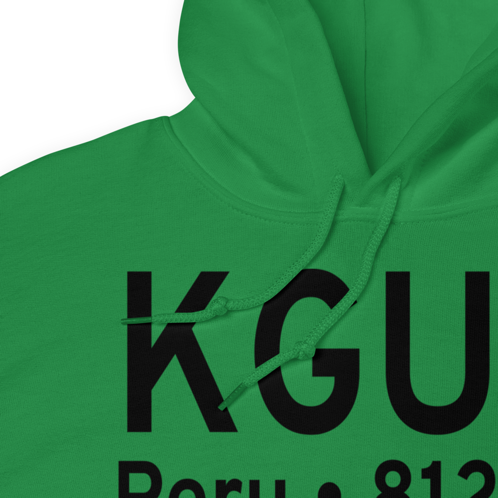 Grissom Air Reserve Base (KGUS) ICAO Hoodie Sweatshirt 