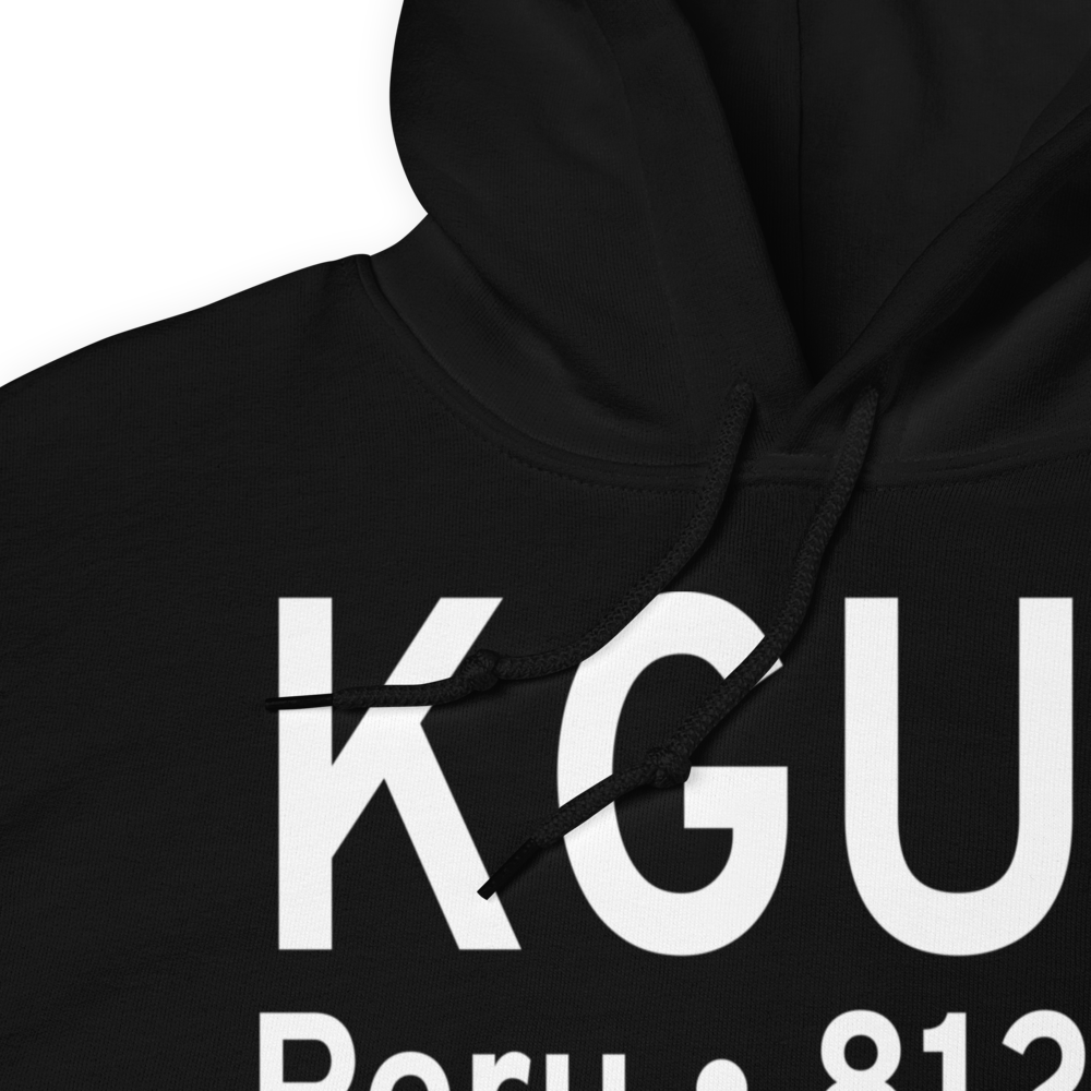 Grissom Air Reserve Base (KGUS) ICAO Hoodie Sweatshirt 