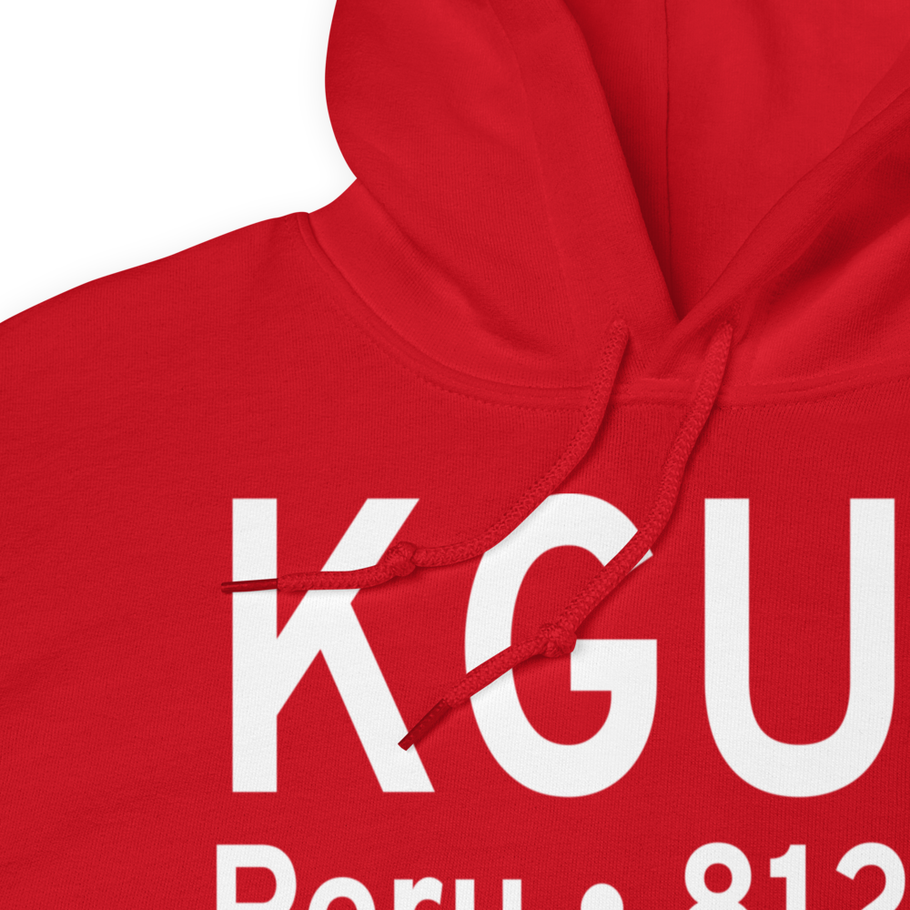 Grissom Air Reserve Base (KGUS) ICAO Hoodie Sweatshirt 