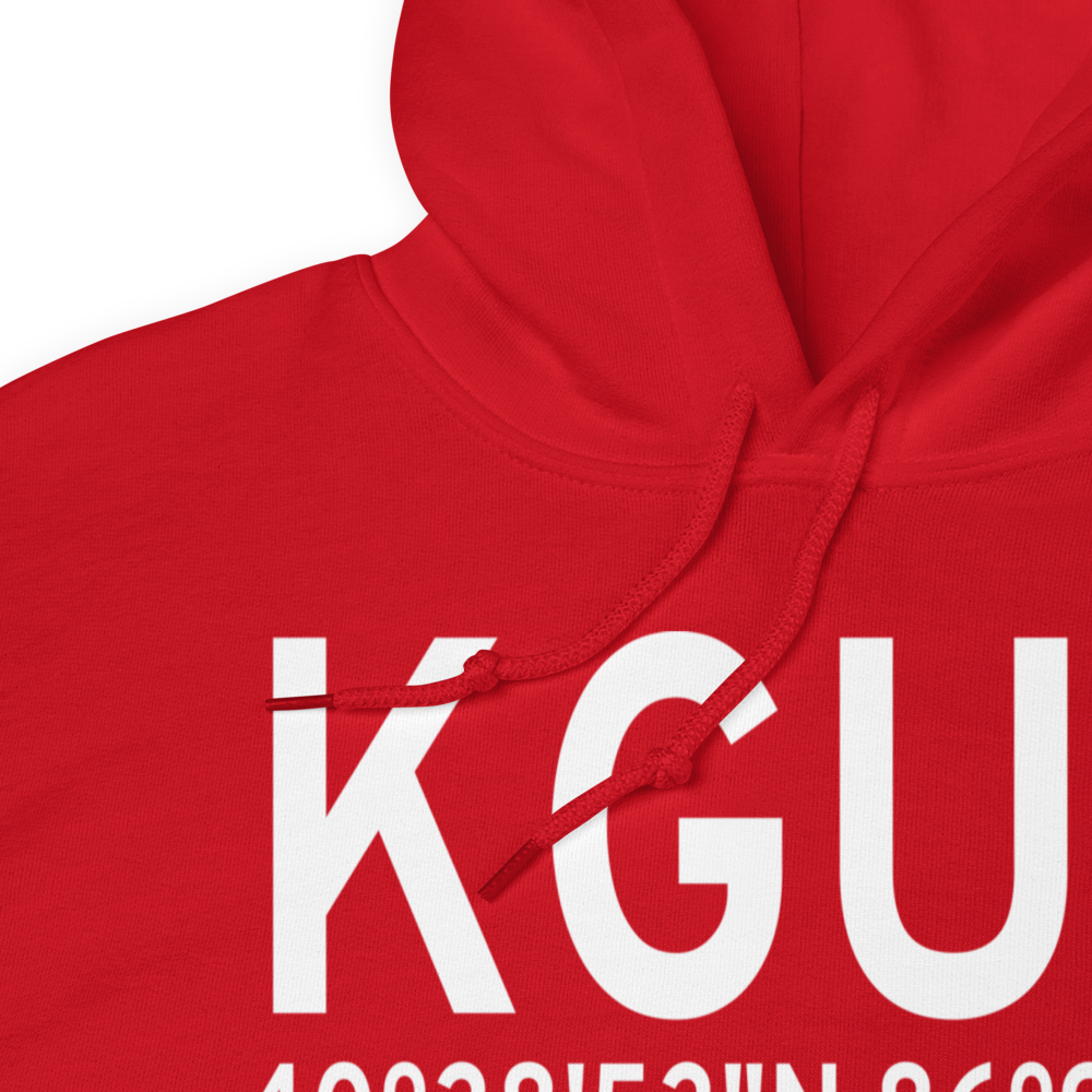 Grissom Air Reserve Base (KGUS) ICAO Hoodie Sweatshirt 