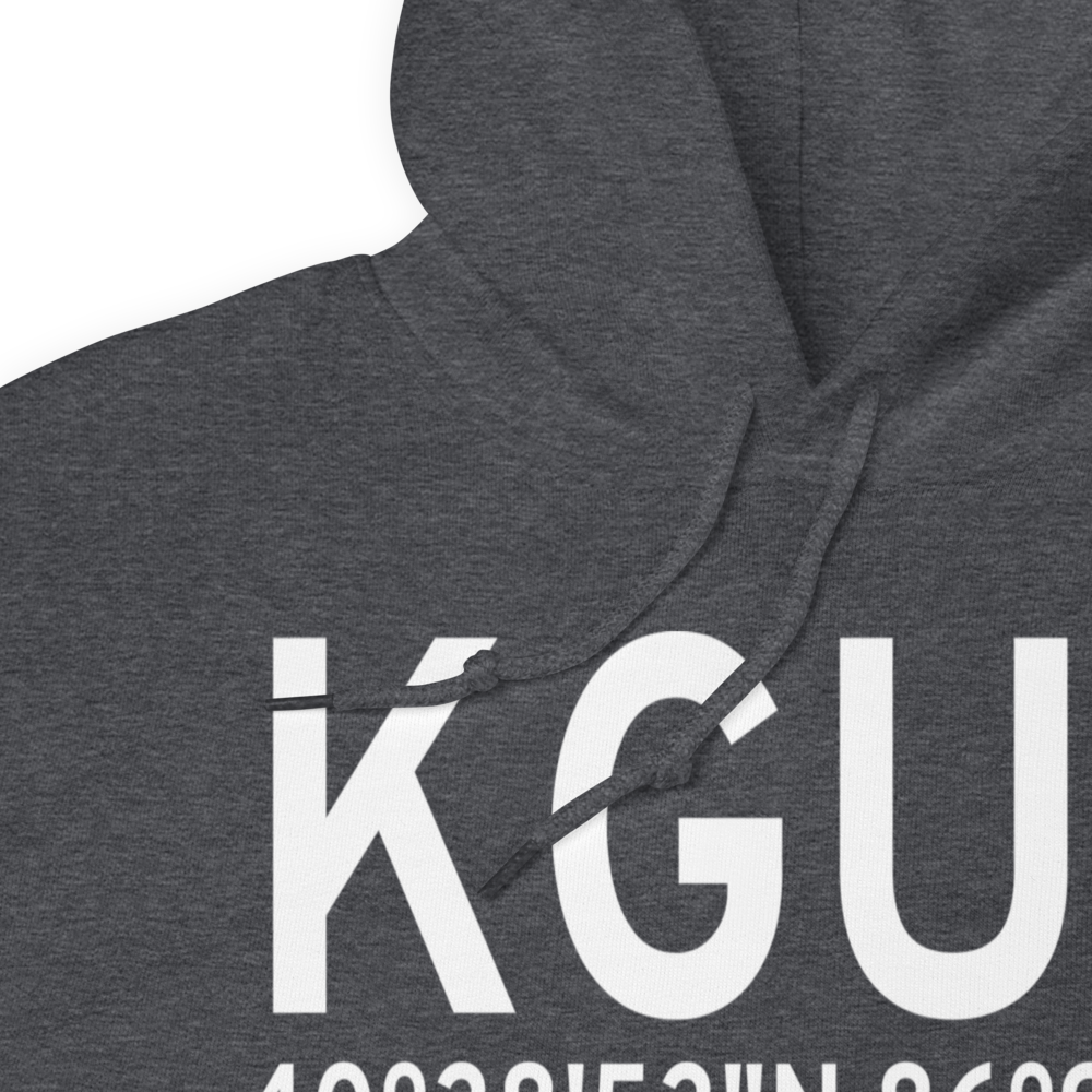 Grissom Air Reserve Base (KGUS) ICAO Hoodie Sweatshirt 