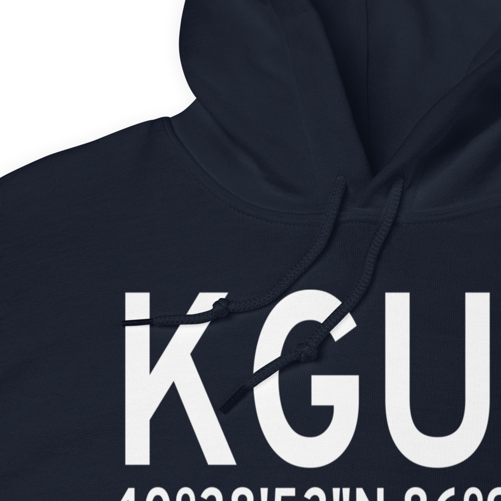 Grissom Air Reserve Base (KGUS) ICAO Hoodie Sweatshirt 