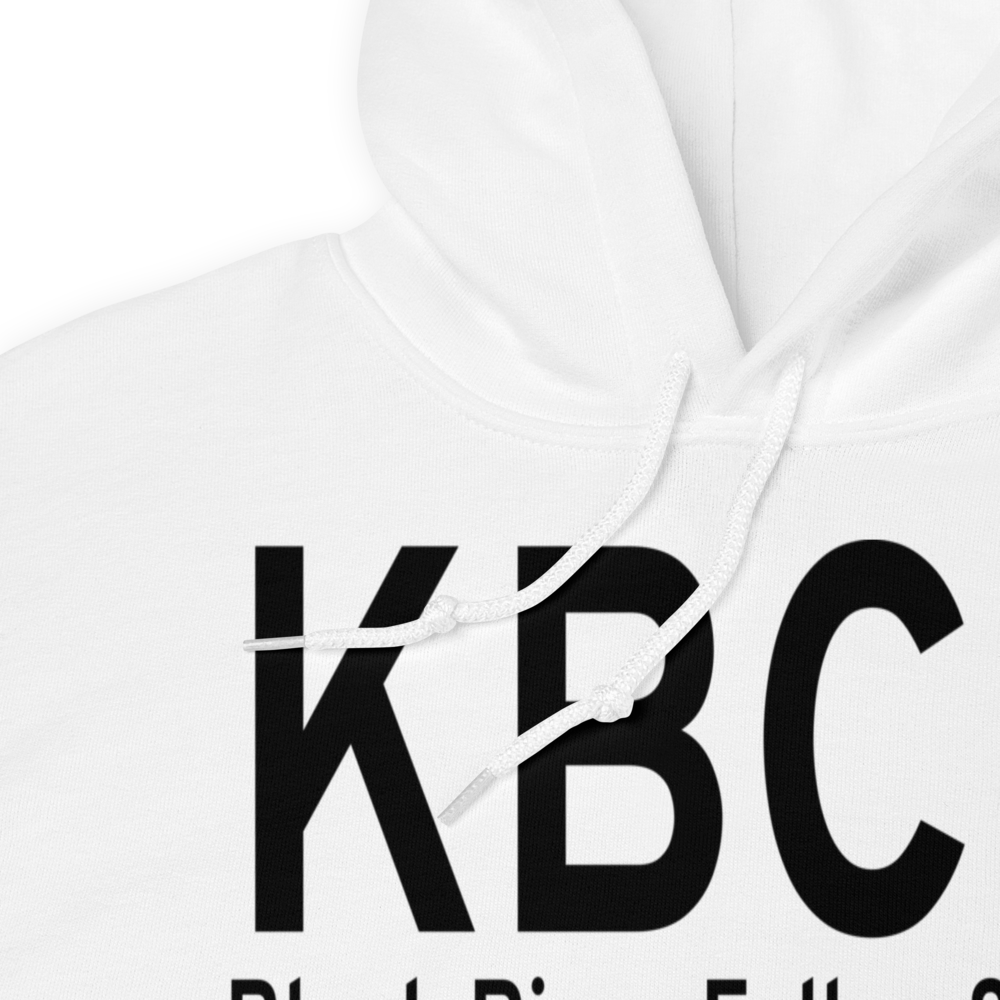 Black River Falls Area Airport (KBCK) ICAO Hoodie Sweatshirt 
