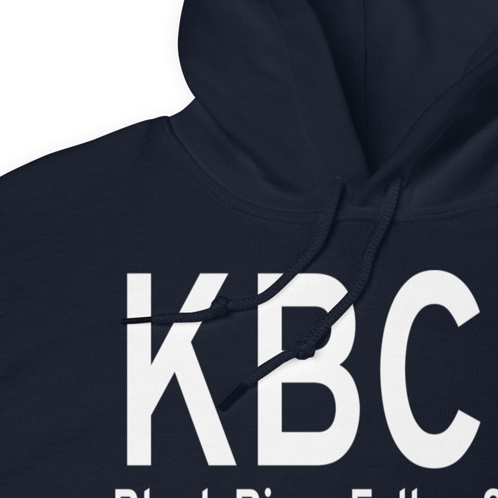 Black River Falls Area Airport (KBCK) ICAO Hoodie Sweatshirt 