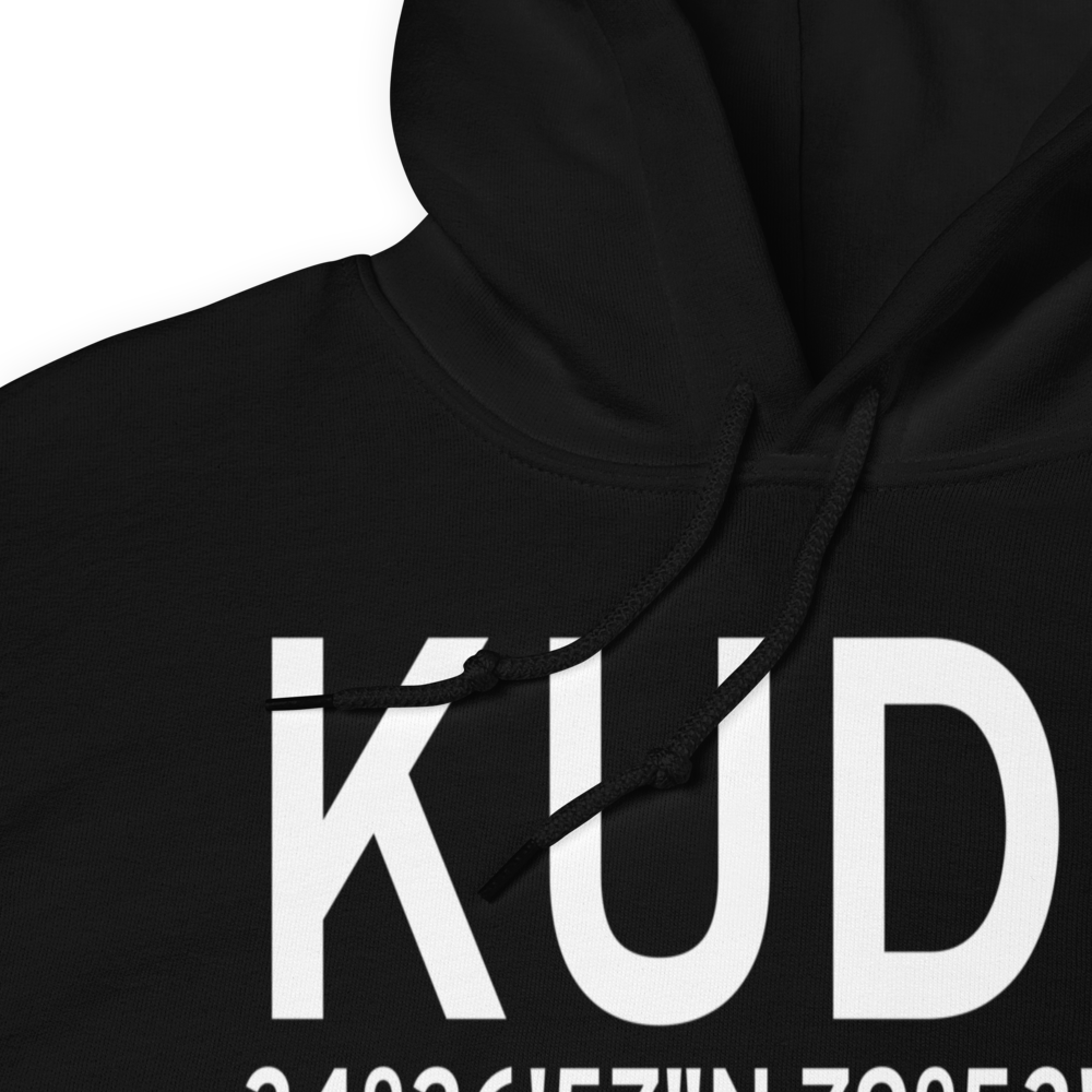 Darlington County Airport (KUDG) ICAO Hoodie Sweatshirt 