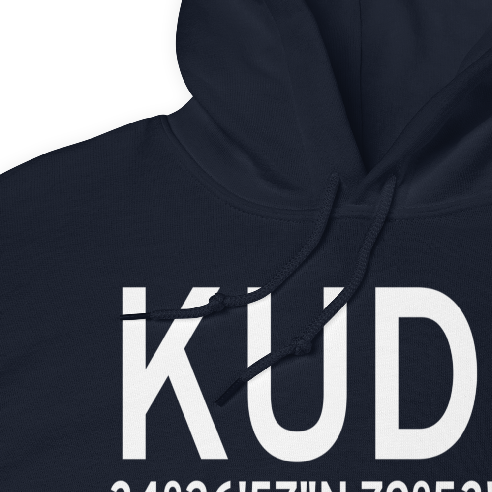Darlington County Airport (KUDG) ICAO Hoodie Sweatshirt 