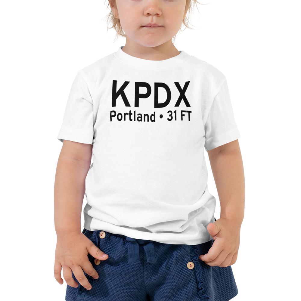 Portland International Airport (KPDX) ICAO Toddler T-Shirt 