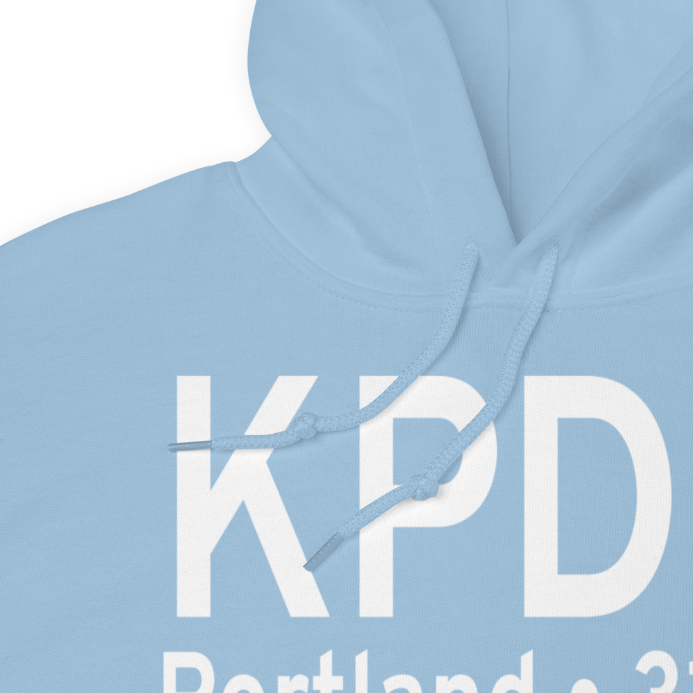 Portland International Airport (KPDX) ICAO Hoodie Sweatshirt 