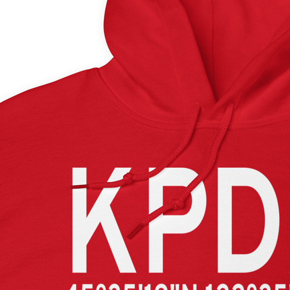 Portland International Airport (KPDX) ICAO Hoodie Sweatshirt 
