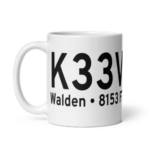 Walden Jackson County Airport (K33V) ICAO Mug