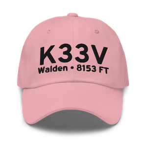 Walden Jackson County Airport (K33V) ICAO Hat