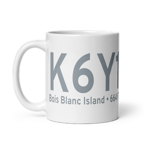 Bois Blanc Airport (K6Y1) ICAO Mug