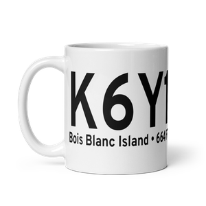 Bois Blanc Airport (K6Y1) ICAO Mug