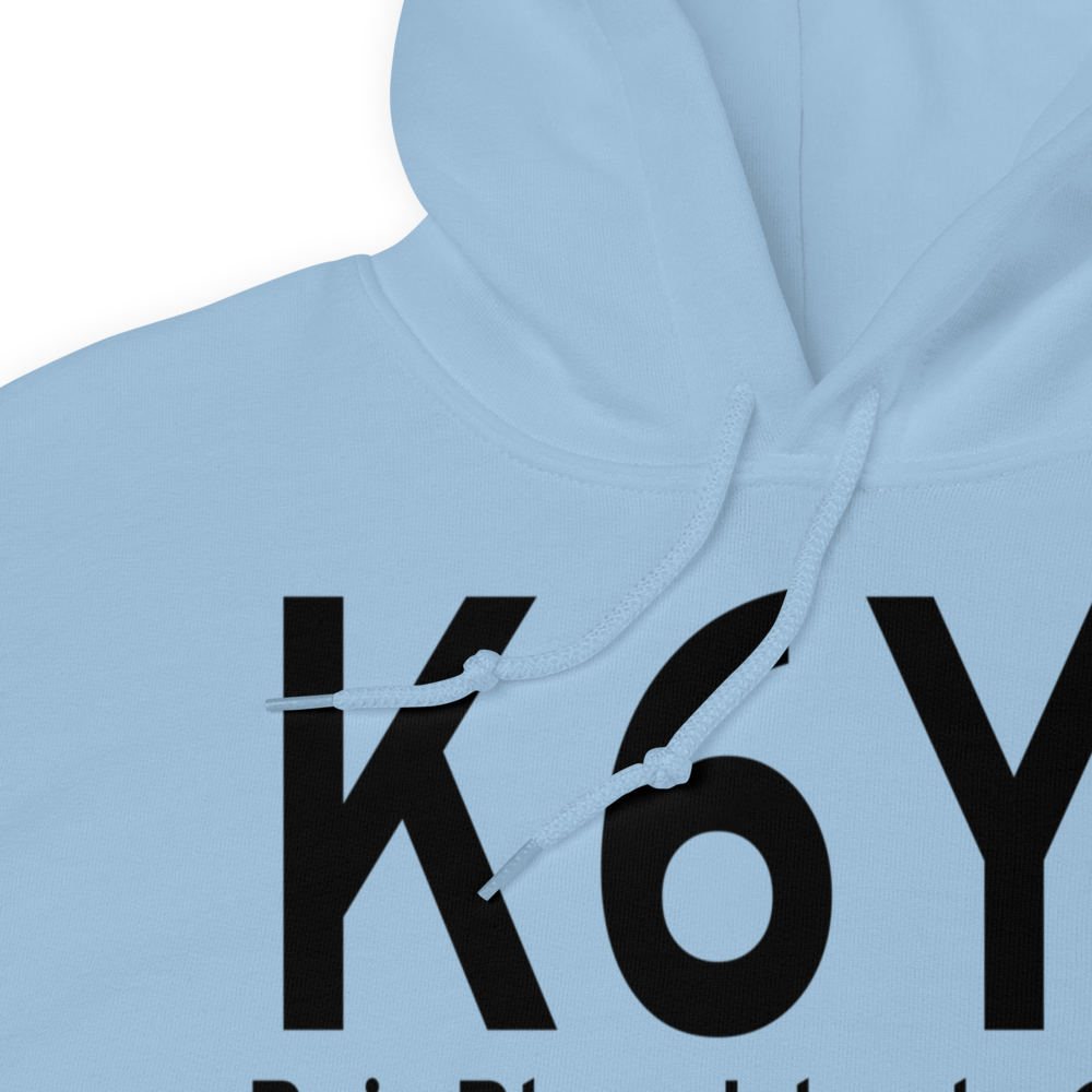 Bois Blanc Airport (K6Y1) ICAO Hoodie Sweatshirt 