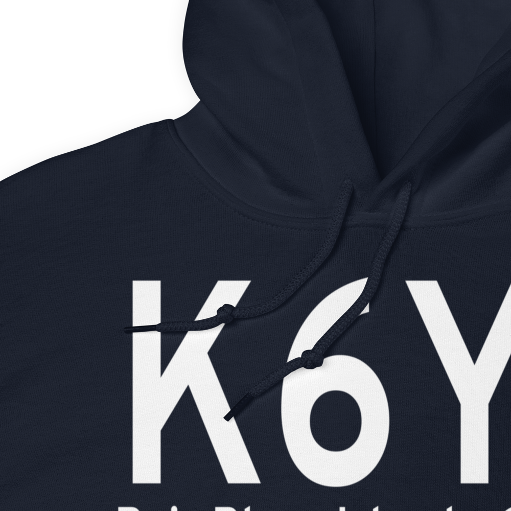 Bois Blanc Airport (K6Y1) ICAO Hoodie Sweatshirt 