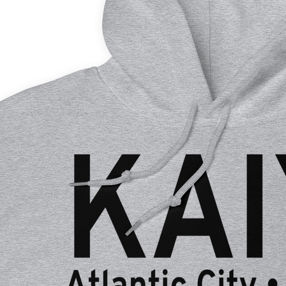 Atlantic City Municipal Bader Field (KAIY) ICAO Hoodie Sweatshirt 