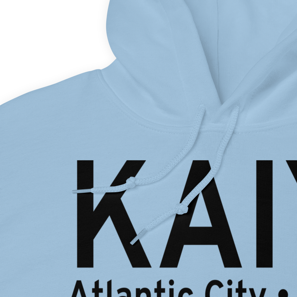 Atlantic City Municipal Bader Field (KAIY) ICAO Hoodie Sweatshirt 