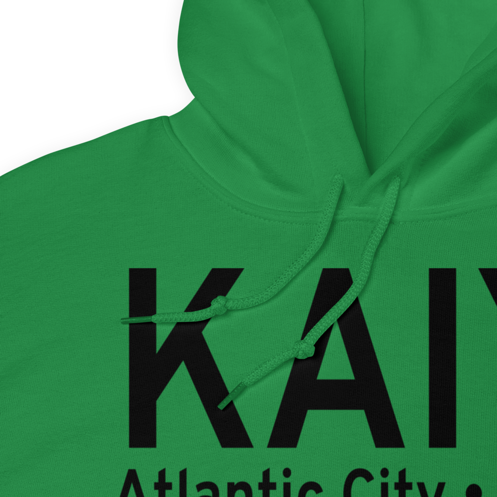 Atlantic City Municipal Bader Field (KAIY) ICAO Hoodie Sweatshirt 
