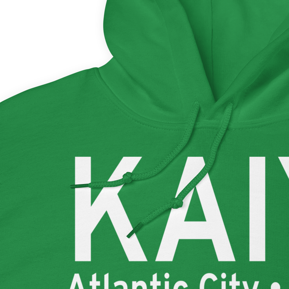Atlantic City Municipal Bader Field (KAIY) ICAO Hoodie Sweatshirt 