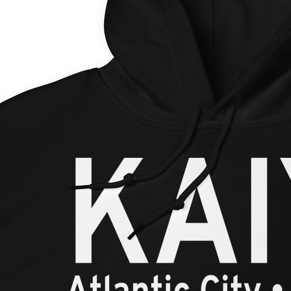 Atlantic City Municipal Bader Field (KAIY) ICAO Hoodie Sweatshirt 