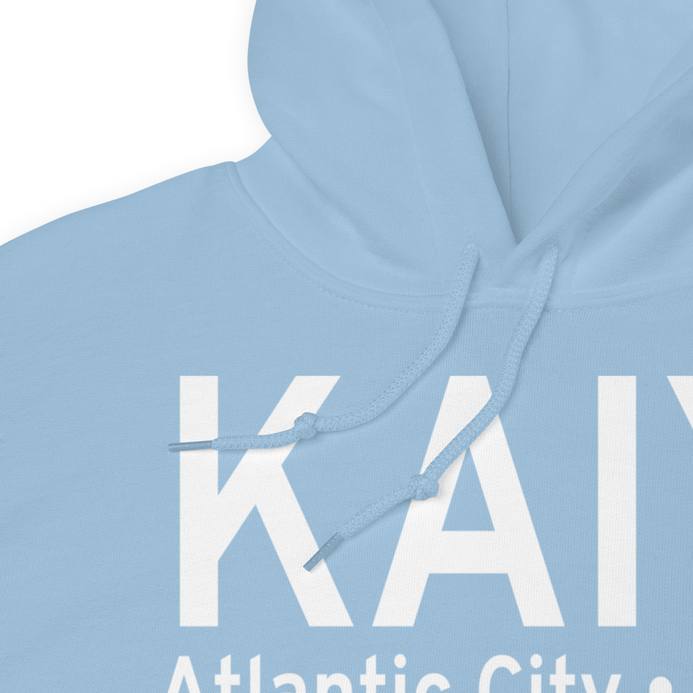 Atlantic City Municipal Bader Field (KAIY) ICAO Hoodie Sweatshirt 