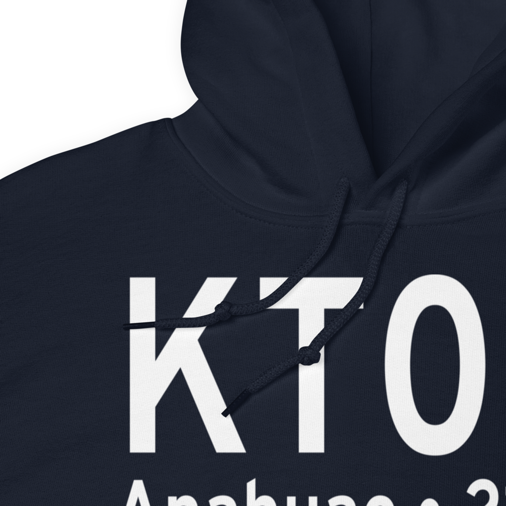 Chambers County Airport (KT00) ICAO Hoodie Sweatshirt 