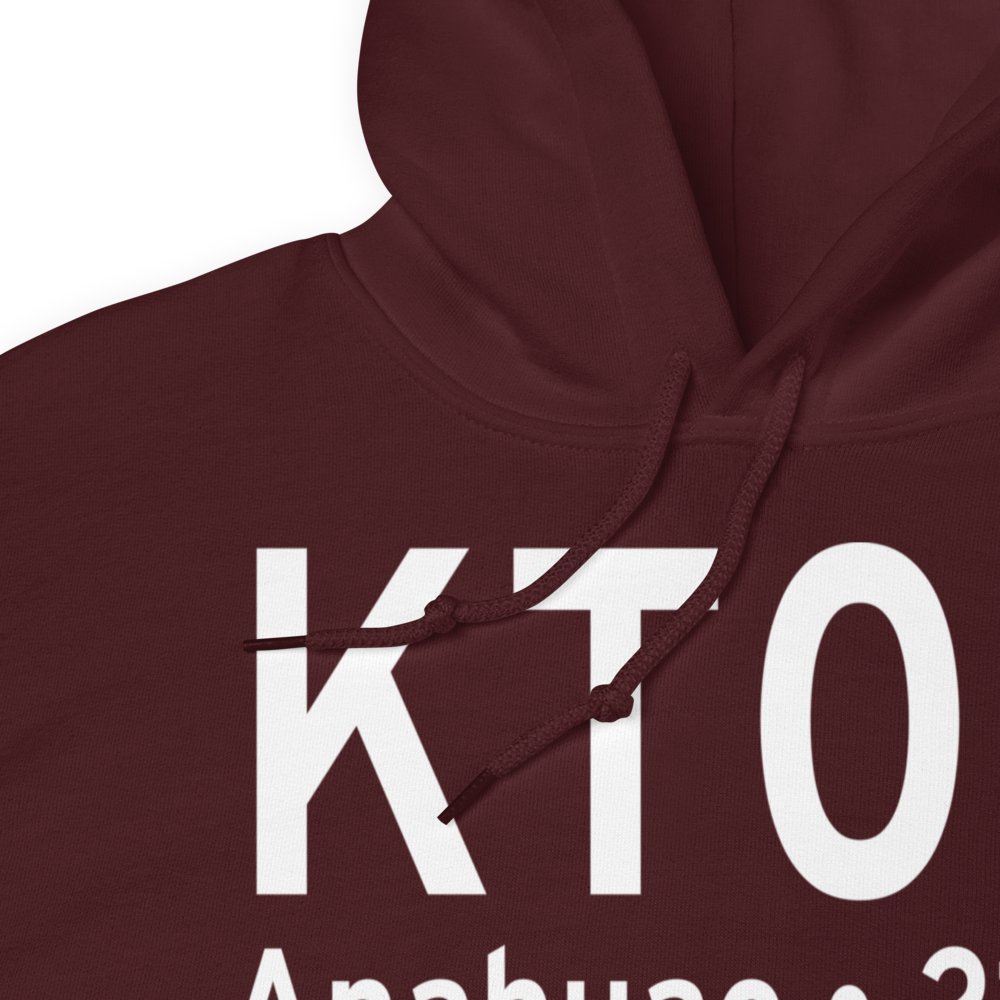 Chambers County Airport (KT00) ICAO Hoodie Sweatshirt 