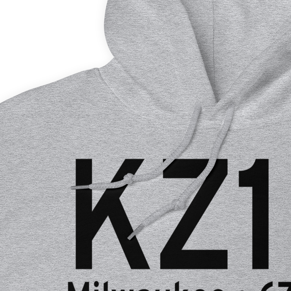 General Mitchell Intl Heliport (KZ12) ICAO Hoodie Sweatshirt 