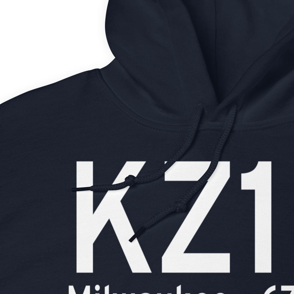 General Mitchell Intl Heliport (KZ12) ICAO Hoodie Sweatshirt 