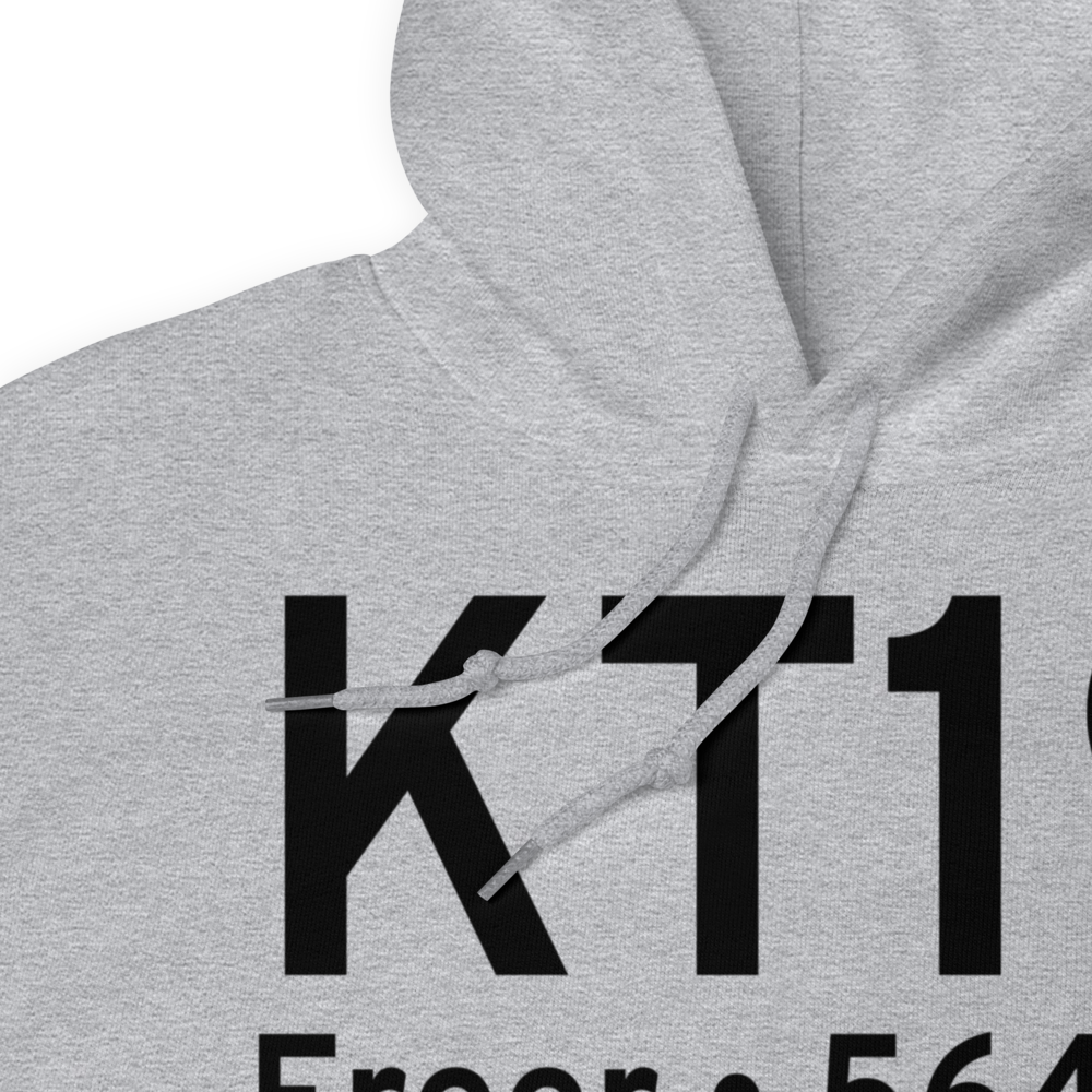 Duval Freer Airport (KT19) ICAO Hoodie Sweatshirt 