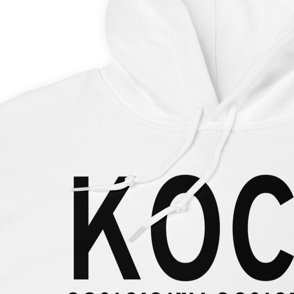 Ocala International Airport - Jim Taylor Field (KOCF) ICAO Hoodie Sweatshirt 
