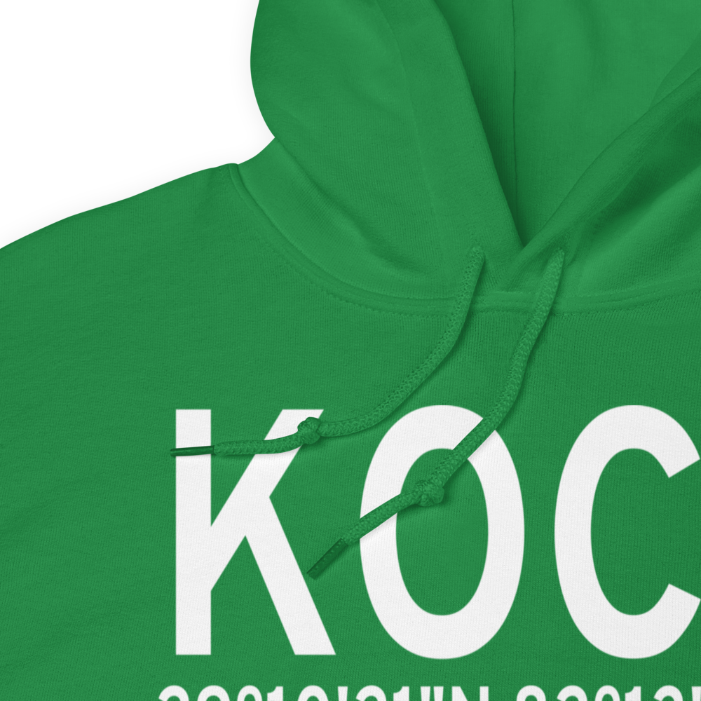 Ocala International Airport - Jim Taylor Field (KOCF) ICAO Hoodie Sweatshirt 