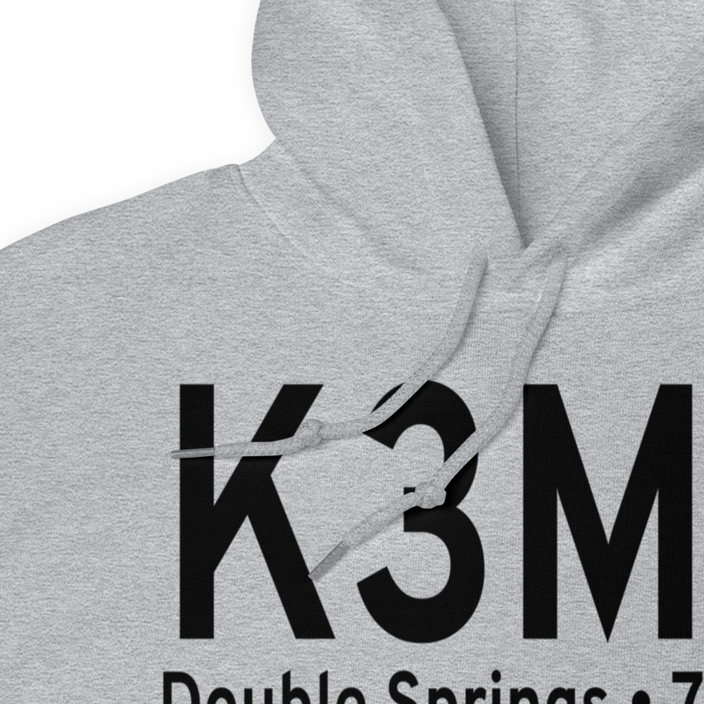 Double Springs/Winston County Airport (K3M2) ICAO Hoodie Sweatshirt 